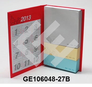 硬封皮組合便利貼 產品編號:GE106048-27B