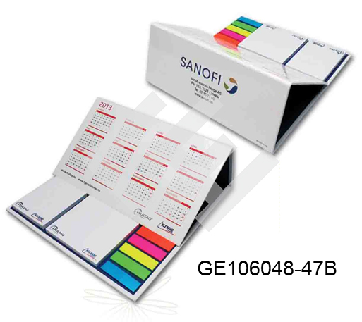 檯曆便利貼 產品編號:  GE106048-47B