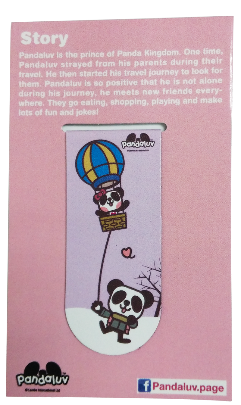 Pandaluv magnetic bookmark